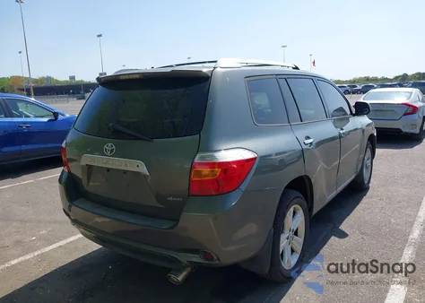 2010 Toyota Highlander Limited V6 z USA, uszkodzony, nr VIN 5TDDK3EH4AS026823